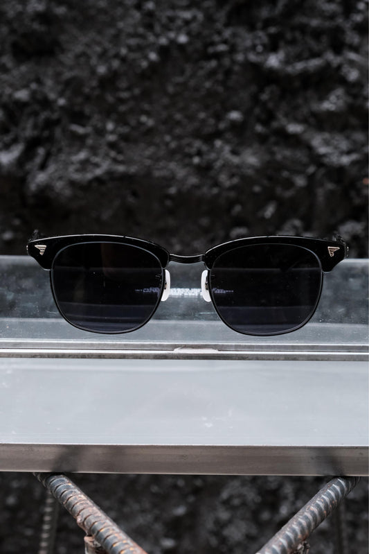 A.D.S.R. × BJ Classic Collection SIRMONT 01 Shiny BlackxBlack 聯名系列太陽眼鏡