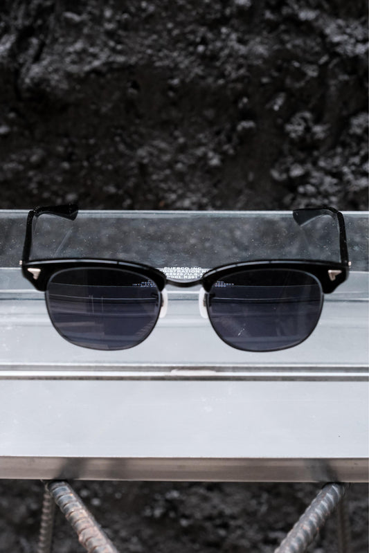 A.D.S.R. × BJ Classic Collection SIRMONT 01 Shiny BlackxBlack 聯名系列太陽眼鏡