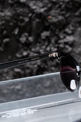 A.D.S.R. × BJ Classic Collection SIRMONT 01 Shiny BlackxBlack 聯名系列太陽眼鏡