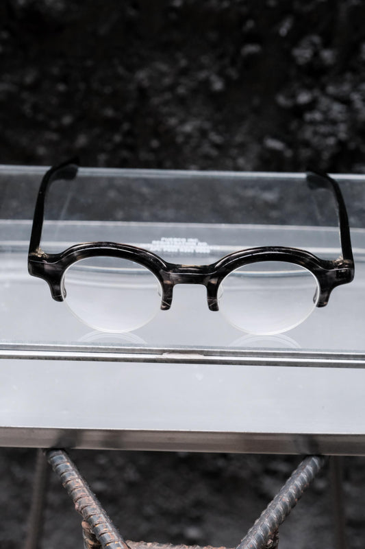 EFFECTOR echo Half-rim Round Acetate Eyeglasses 日本頂級手工眼鏡品牌 半框圓形板材眼鏡