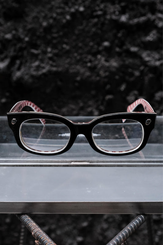 EFFECTOR x The Rolling Stones Collaboration "Sticky fuzz" Eyeglasses 滾石合唱團 聯名款 粗框眼鏡