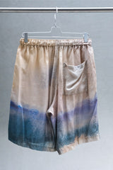 YOKE 24SS LANDSCAPE PRINTED EASY SHORTS