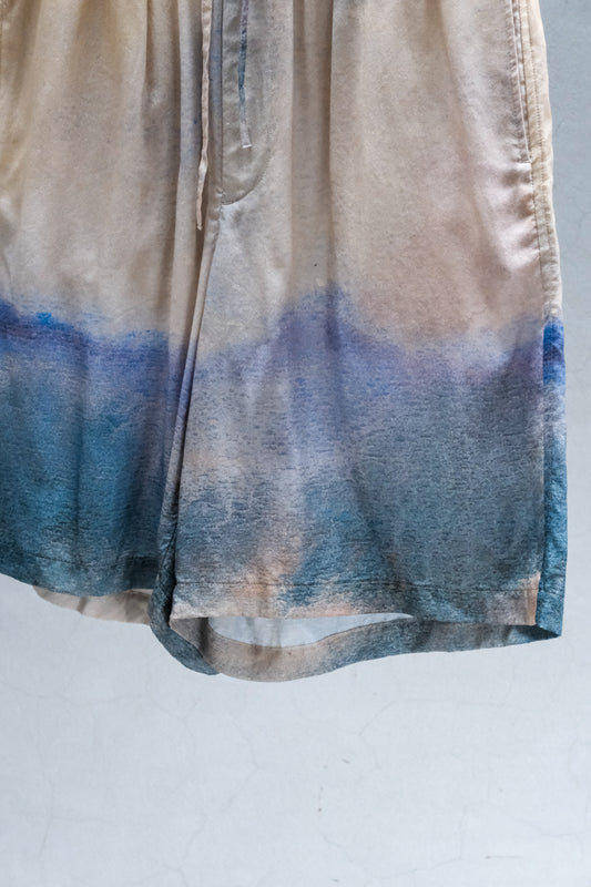 YOKE 24SS LANDSCAPE PRINTED EASY SHORTS