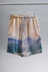 YOKE 24SS LANDSCAPE PRINTED EASY SHORTS
