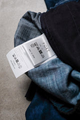 YOKE 24SS GRADATION PRINTED EASY PANTS - NAVY