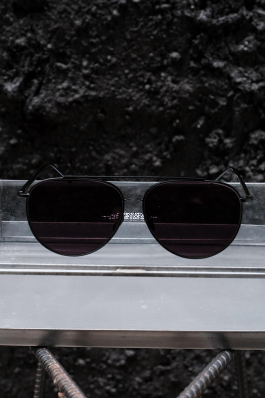 A.D.S.R. BAKER 01 Shiny Black 日本品牌 經典飛行員墨鏡