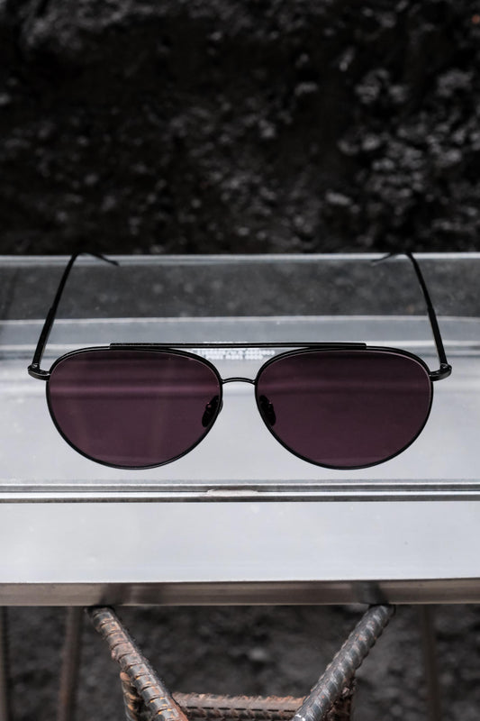 A.D.S.R. BAKER 01 Shiny Black 日本品牌 經典飛行員墨鏡