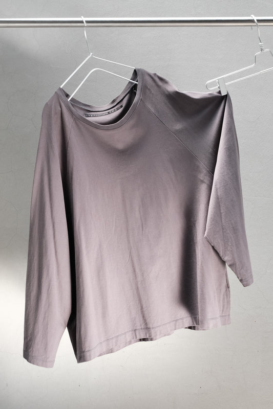 my beautiful landlet - MERCERIZATION JERSEY OVERSIZE L/S T-SHIRT