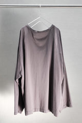 my beautiful landlet - MERCERIZATION JERSEY OVERSIZE L/S T-SHIRT