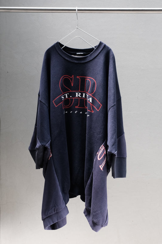 77circa Remake Wide Sweat Top