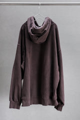 CARHARTT WIP HOODED VISTA SWEATSHIRT PALISANDER GARMENT DYED