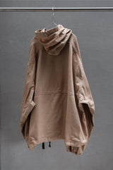 ANCELLM DRILL HOODIE JACKET (BEIGE)