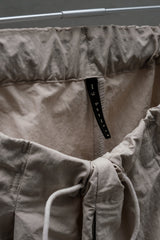 my beautiful landlet NYLON TAFFETA WIDE SHORT PANTS