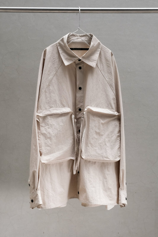 My Beautiful Landlet NYLON TAFFETA BIG RAGLAN SHIRT