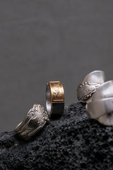 Japan C.1970s-1990’s YSL Stainless Souvenir Spoon Ring 日本聖羅蘭不鏽鋼湯匙手工戒指