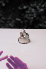 England C.1920s-1930’s Sterling silver Souvenir Spoon Ring 英格蘭純銀湯匙手工戒指