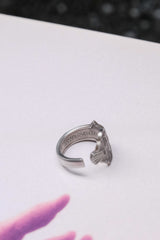 Geneve Switzerland C.1950s-1960’s Rolex Bucherer Stainless Souvenir Spoon Ring 日內瓦勞力士寶齊萊不鏽鋼湯匙手工戒指