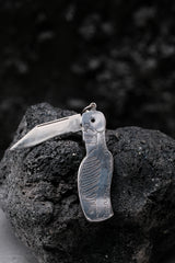 UNDERCOVER Knife 925 Sterling Silver Pendant 骷髏頭紙刀純銀吊墜