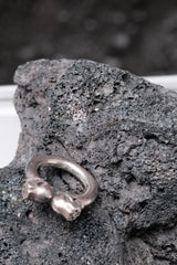 Fate co 2LCS Ring 日本銀飾品牌 雙骷顱頭戒指卍字925純銀 附保卡