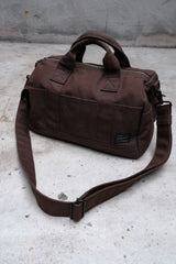 PORTER YOSHIDA&CO SMOKY 2WAY DOCTORS BAG BROWN 兩用醫生包 全新