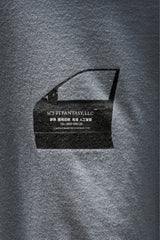 Sci-Fi Fantasy Truck Deck Shaped Tee 加州滑板品牌 藍色汽車車門短Tee