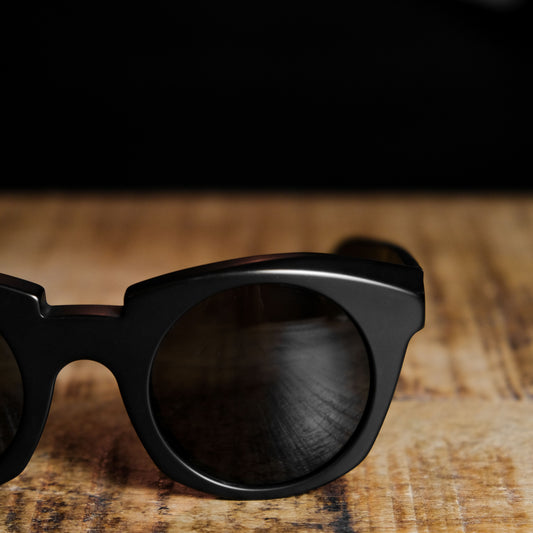 Kuboraum Maske U6 - Black Matt Sunglasses 霧面黑框太陽眼鏡 柏林時尚眼鏡品牌 義大利手工製