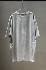 PRETTYNICE "PRESS START BUTTON" Cyber Gothic Tee 台灣街頭文化品牌 數碼流線型電鍍金屬字體灰色短袖Tee