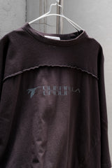Guerrilla Group S7-TT01 Raw Edge Panel Tee 吉豐重工 破壞機能拼接黑色短Tee