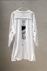Guerrilla Group S7-TT01 Raw Edge Panel Tee 吉豐重工 破壞機能拼接白色短Tee