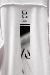Guerrilla Group S7-TT01 Raw Edge Panel Tee 吉豐重工 破壞機能拼接白色短Tee