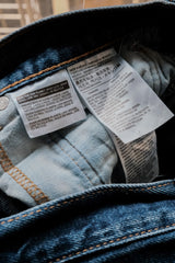 Levi's 517 Bootcut Indigo Denim Jeans Made in Mexico墨西哥製中藍色微喇叭牛仔長褲