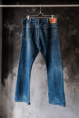 Levi's 517 Bootcut Indigo Denim Jeans Made in Mexico墨西哥製中藍色微喇叭牛仔長褲