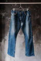 Levi's 517 Bootcut Indigo Denim Jeans Made in Mexico墨西哥製中藍色微喇叭牛仔長褲