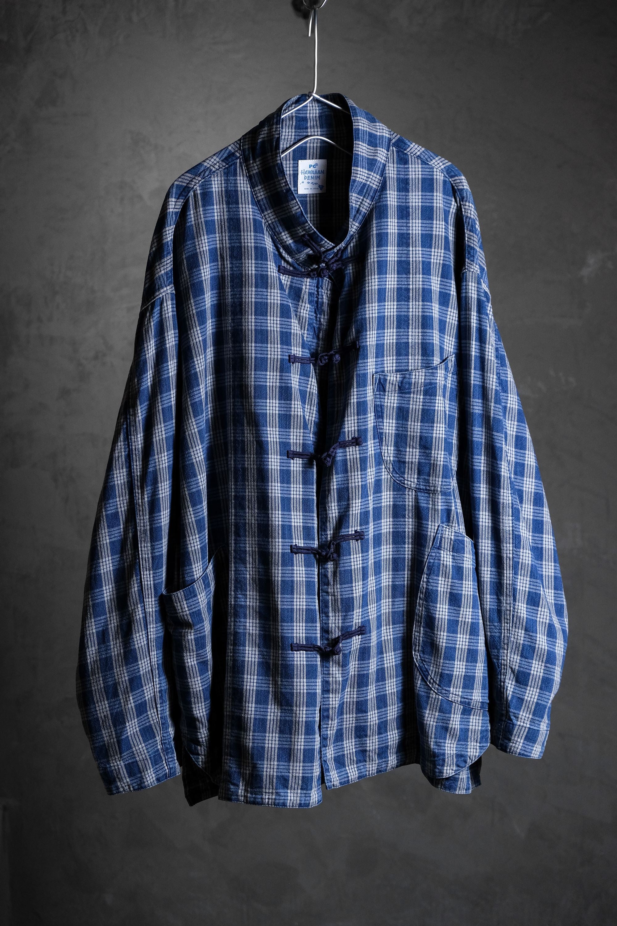 Porter Classic - PALAKA CHINESE JACKET - INDIGO