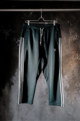 Adidas Originals Beckenbauer Cropped Track Pants Dark Green 阿迪達斯經典三線寬版剪裁七分運動長褲