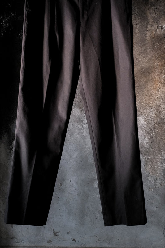 Uniqlo +J Jil Sander Chino Pants Black +J 聯名系設計師款黑色純棉斜紋打褶寬版休閒褲