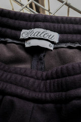 Shalou Feather Embroidery Sweatpants 後口袋羽毛刺繡重磅縮口運動長褲