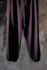Shalou Feather Embroidery Sweatpants 後口袋羽毛刺繡重磅縮口運動長褲