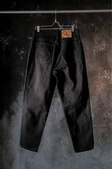 Vintage Levi's 550 Black Denim Jeans Made in USA美製復古黑標550寬鬆錐形高腰牛仔長褲