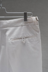 Vtg British Army Pleat White Shorts 英軍公發白色工作短褲