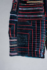 Ethnic Patchwork Vintage Fabric Shorts 民族風刺繡拼接古布短褲