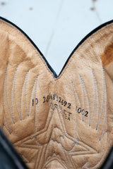 Two-Tone Eagle Patchwork Western Boots雙色皮革拼接老鷹圖案西部靴