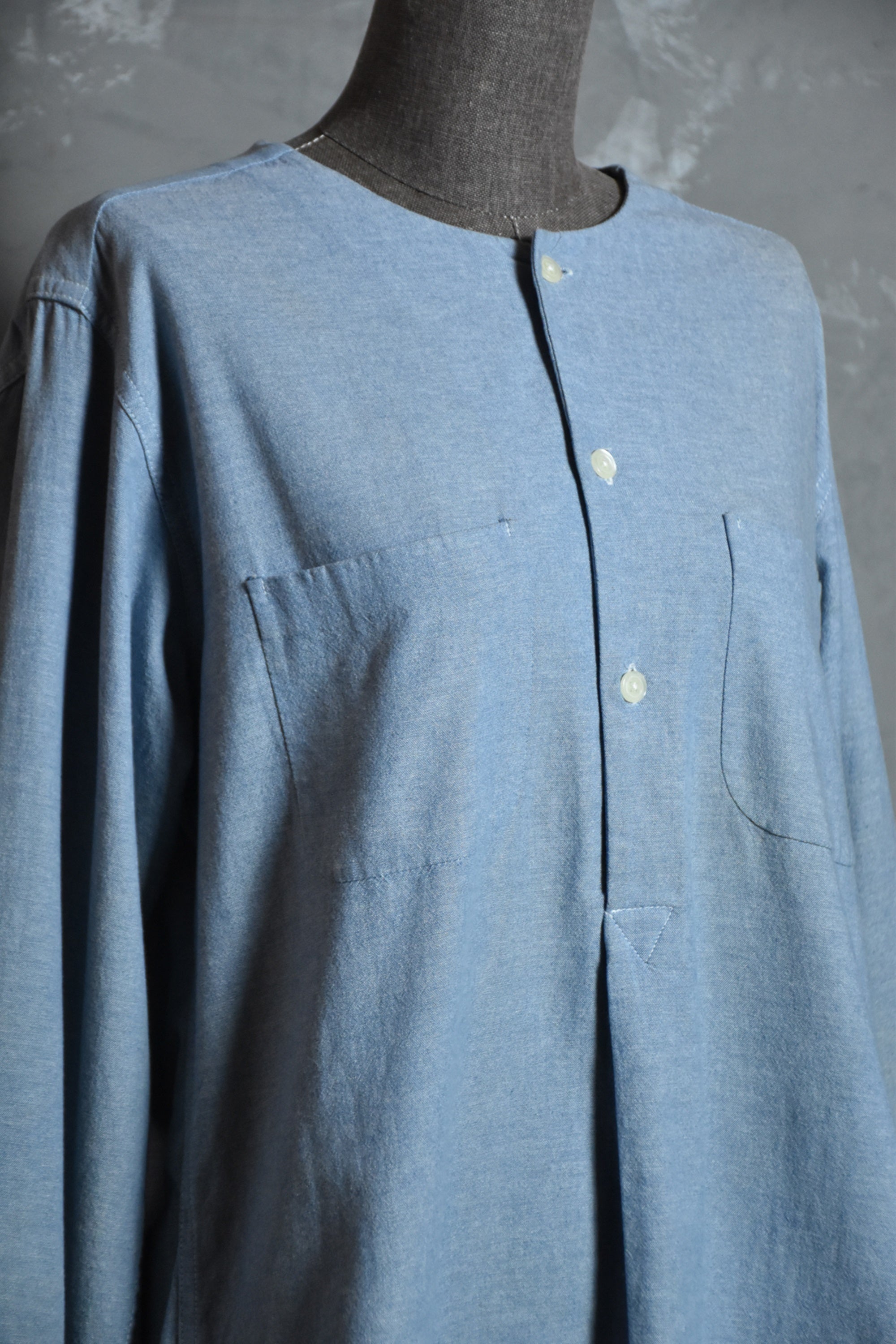 Engineered Garments Irving Pullover Shirt Suzuki Daiki Pullover Work Shirt  Made in USA