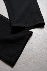 Levi’s 00’s Vintage 501 Black Denim Jeans 早期加拿大製 雙色縫線黑丹寧直筒褲