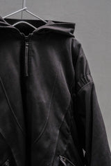 Professor.E 24FW Hooded Mega Bomber Jacket