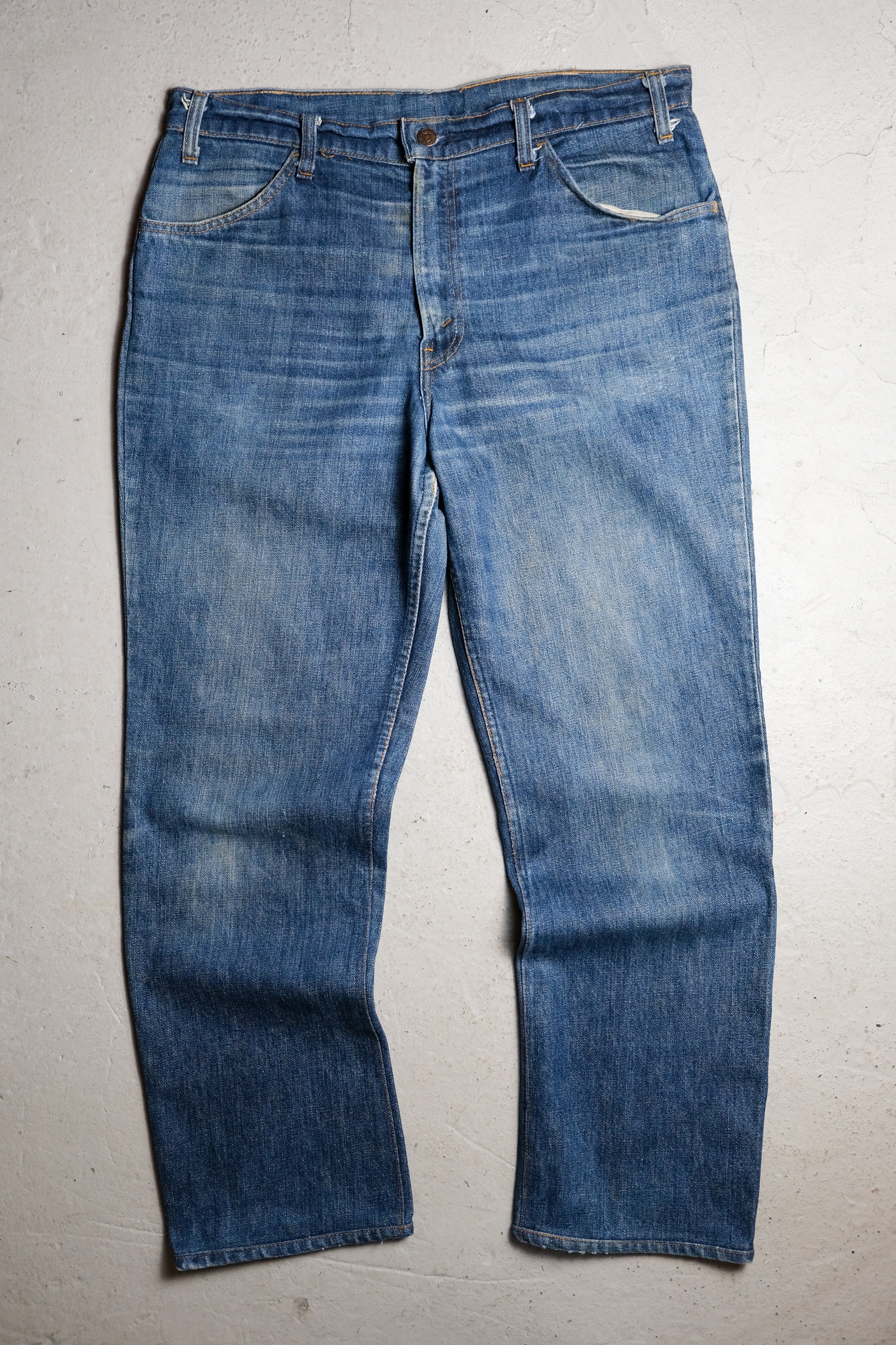 Levi’s 80’s Vintage 684 Orange Tab Denim Jeans 嬉皮時期橘標 大喇叭褲型號改直筒牛仔褲 美國製