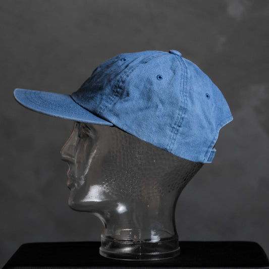 MQUM Washed Blue 6 Panel Cap Korean e-commerce brand washed blue 6-piece baseball cap