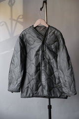 US Military Liner Jacket  葫蘆紋化纖內裏外套(銀灰色)(商品在海葵工作室)