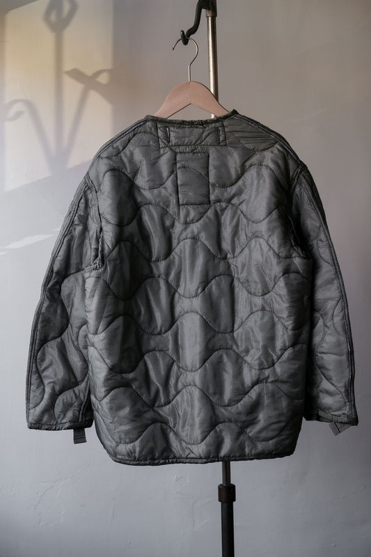 US Military Liner Jacket  葫蘆紋化纖內裏外套(銀灰色)