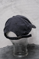 MISBHV "Pain Is Temporary" Washed Canvas Baseball Cap - Charcoal Black 波蘭高端潮流品牌 經典水洗老帽 炭黑色